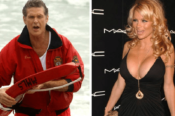 David Hasselhoff is still gaga over Pamela Anderson’s “Baywatch” performance!
