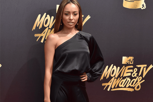 Kat Graham attends the MTV Movie And TV Awards- May 7, 2017 in Los Angeles Photo Credit: thehollywoodgossip.com