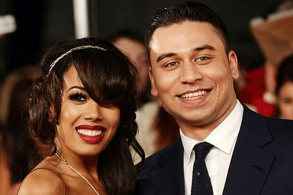 Ricky Norwood and his girlfriend Jane Ewen