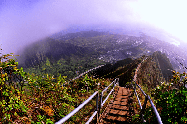 Haiku Stairs of Oahu