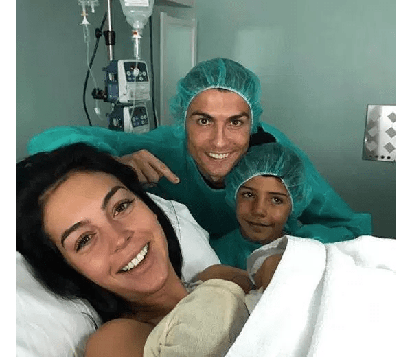 Georgina gives birth to Christiano Ronaldo's baby girl