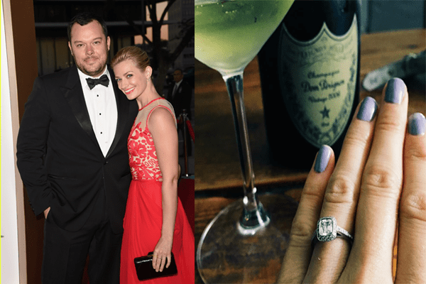 Beth Behrs engaged with soon to be husband and longtime boyfriend Michael Gladis