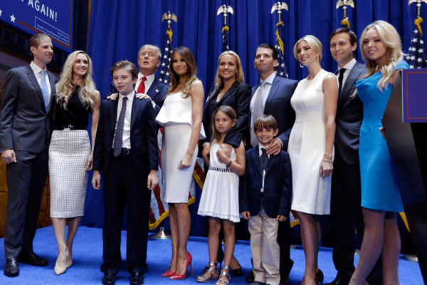 Donald Trump family