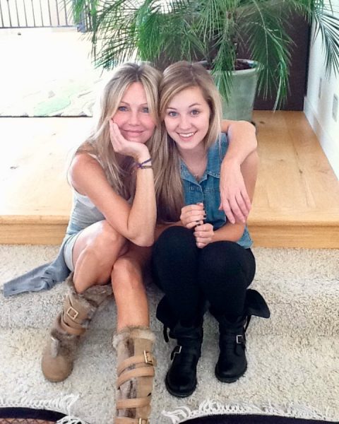 Heather Locklear and daughter Ava Elizabeth Sambora