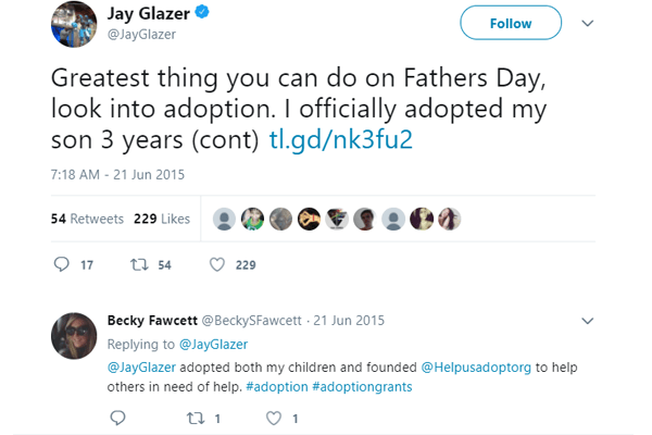 Jay Glazer's marriage