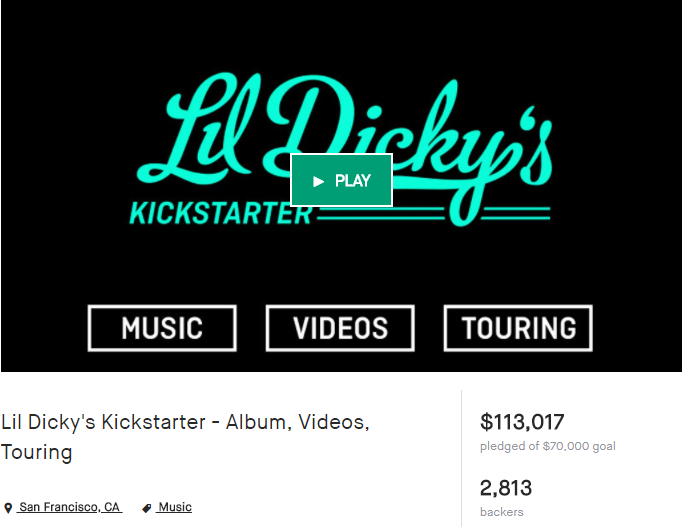 Lil Dicky Net Worth and Kickstarter campaign
