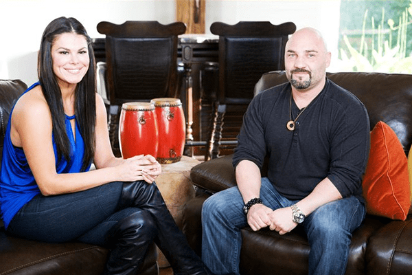 Michelle Gracie with her husband Jay Glazer