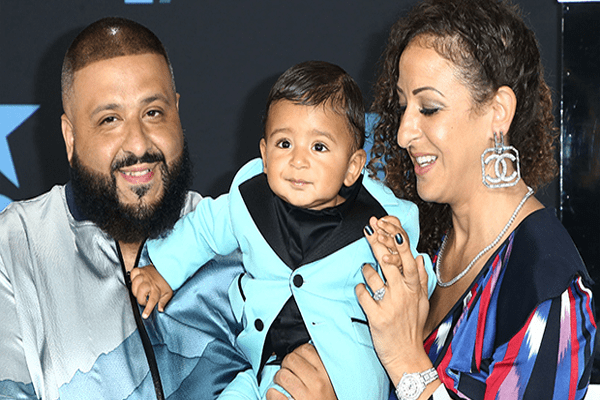 DJ Khaled with Tuck and son.