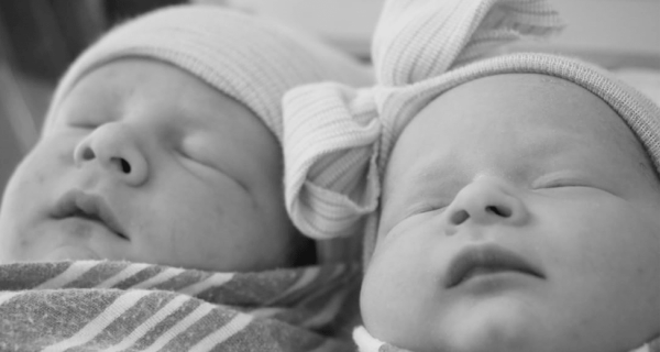 Robert Herjavec and Kym Johnson Twin Babie