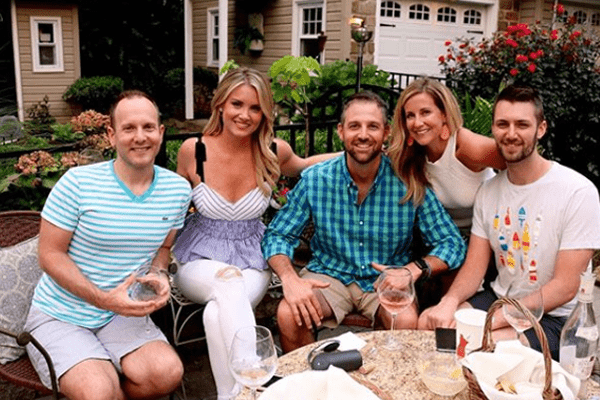 Jillian Mele's family and her gay brother.