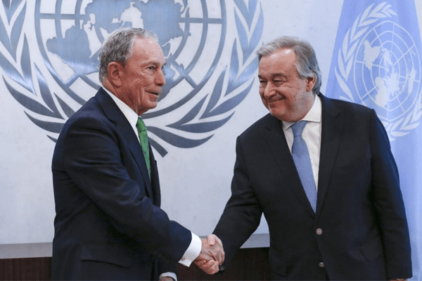 Mike Bloomberg to pay 4.5 million for Paris Climate deal