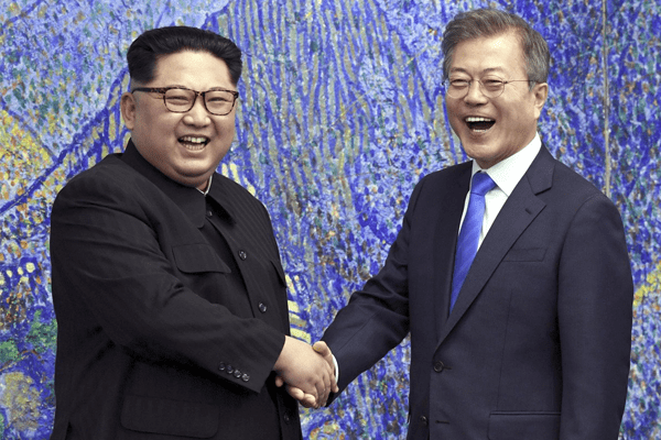 Kim Jong at South Korea