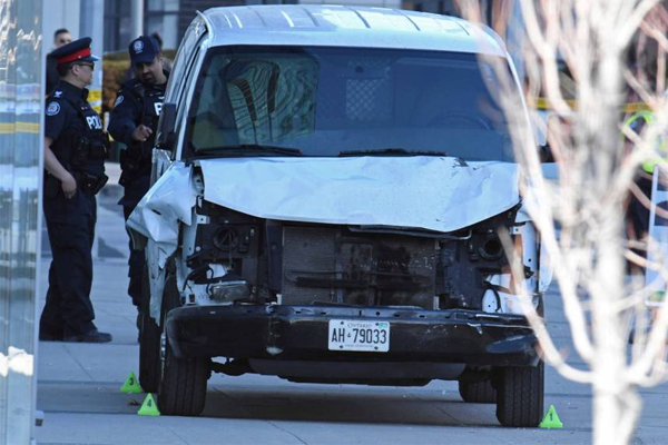Toronto Van Accident, Death Toll reached 10 leaving 15 injured.
