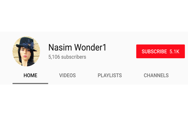 Suspect Nasim Aghdam Youtube Channel