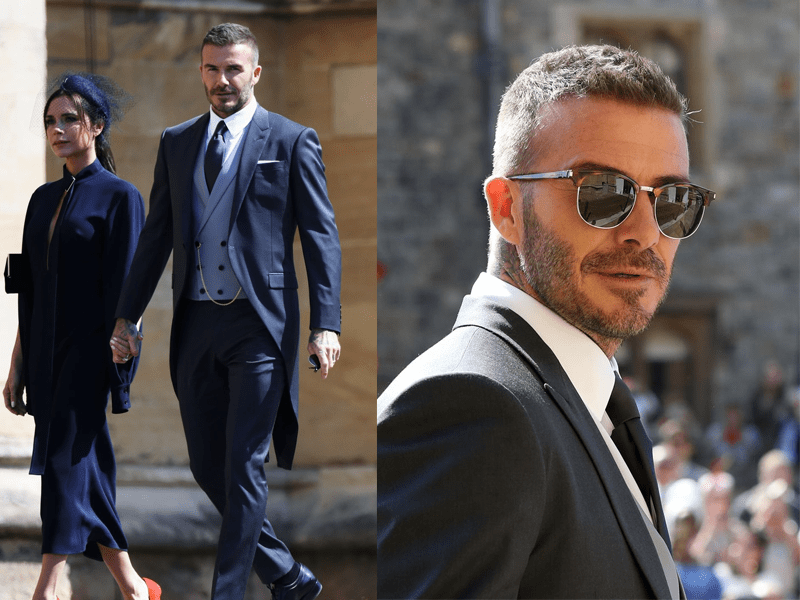 David Beckham and Victoria Beckham