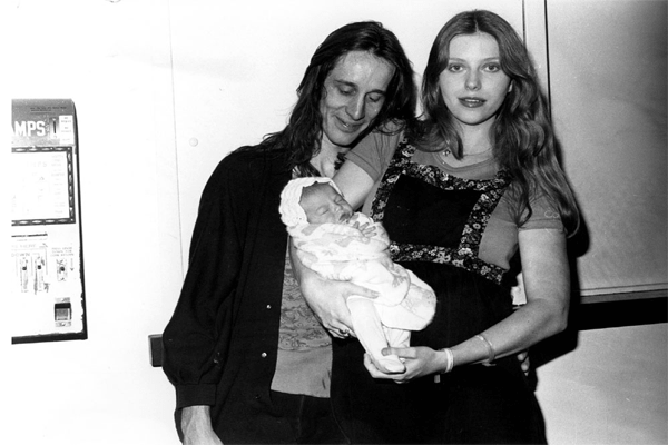 Todd and Buell with their daughter Liv