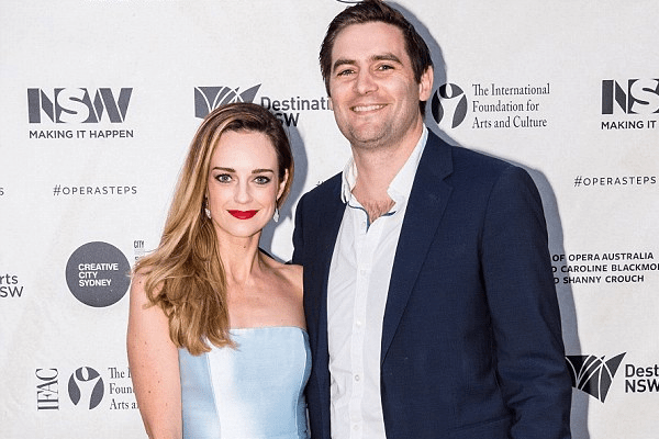 A picture of Penny Mcnamee with her husband Matt Tooker