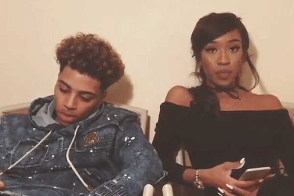 Lucas Coly Rapper has girlfriend Amber H