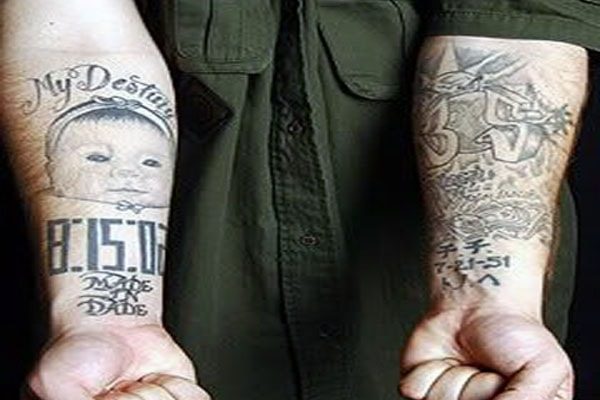 Destiny Parez, tattoo, Pitbull