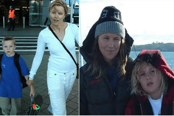 Lucy Lawless's two sons