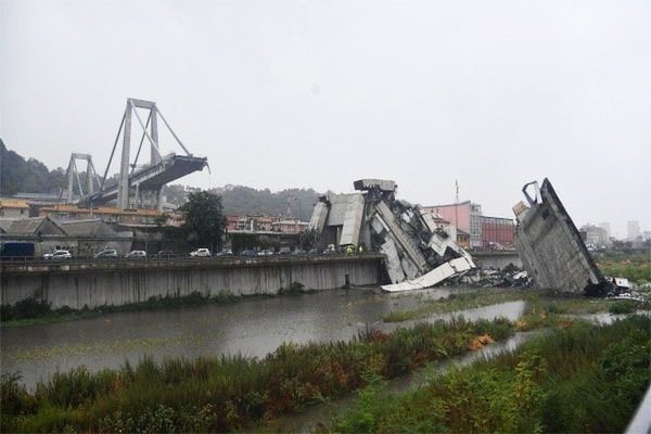 Morandi Bridge Italy Genoa Collapsed