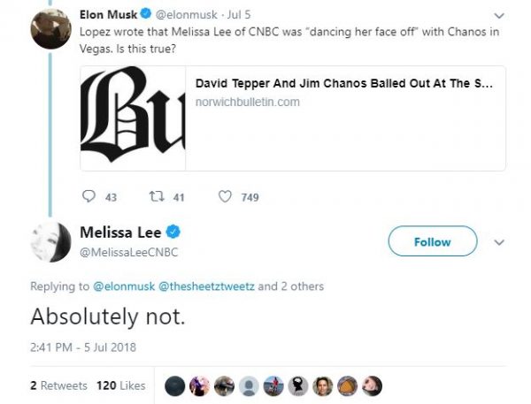 Melissa Lee accused in a twitter rant