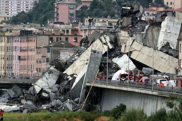 Morandi Bridge Italy Genoa collapse