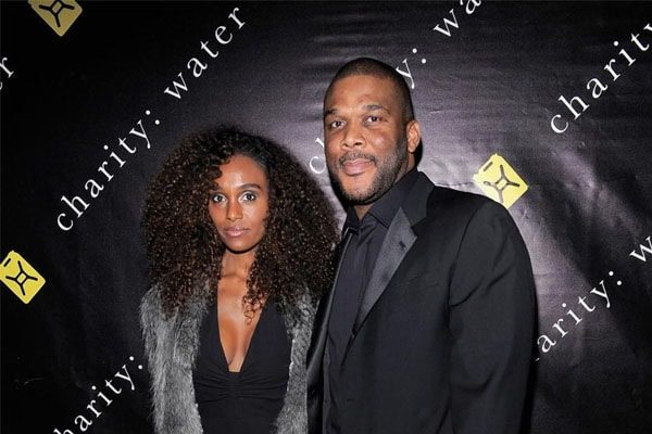 Gelila Bekele with long time partner Tyler Perry