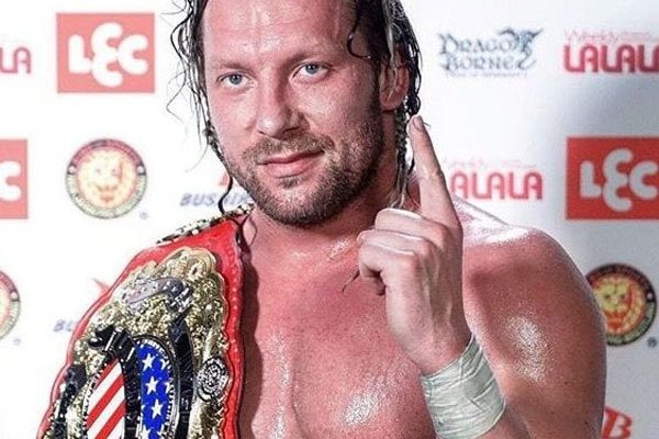 Kenny Omega as the winner of IWGP US championship. 