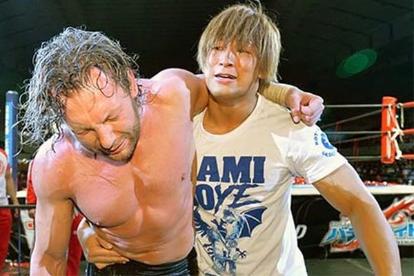 Kenny Omega and Kota Ibushi belongs to tag team Golden Lovers.