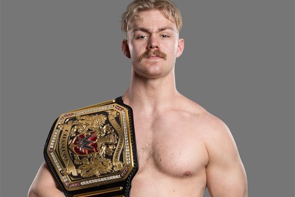 Tyler Bate, the second youngest wrestler to hold gold in WWE