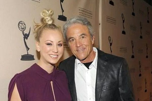 Gary Carmine Cuoco appeared in red carpet with his daughter Kaley Cuoco