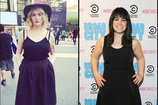 Abbi Jacobson weight before and after