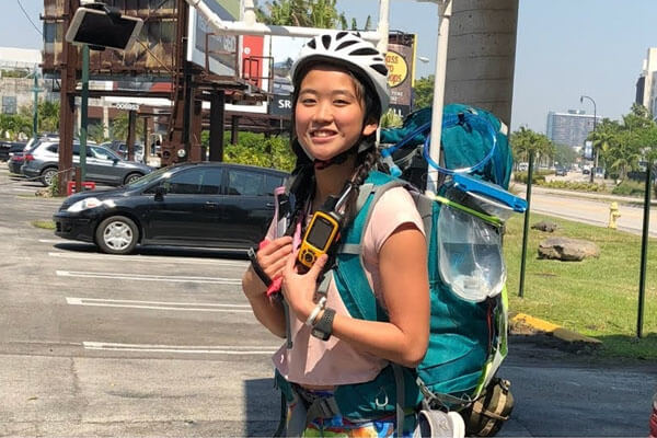 Who is Yanise Ho? 23 year Old Woman Who Traveled Across U.S.A in Rollerblades & A Backpack