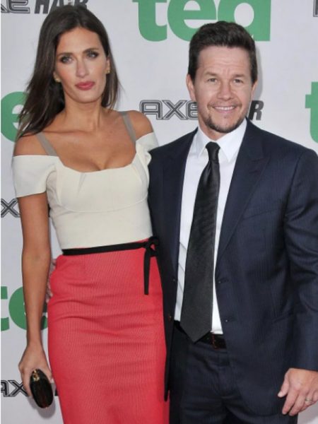 Rhea Durham with husband Mark Wahlberg