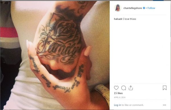 Chantelle Connelly's tattoos and their meanings.