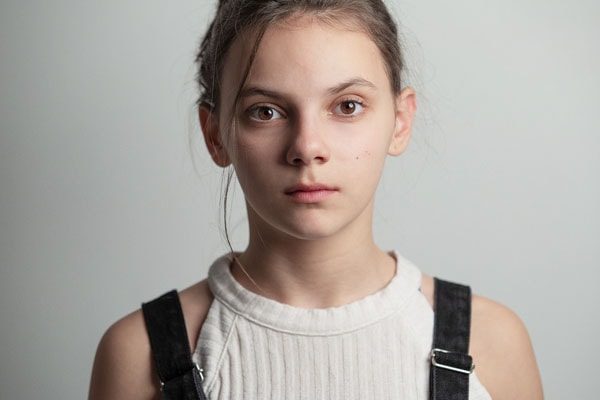 Child actress Dafne Keen