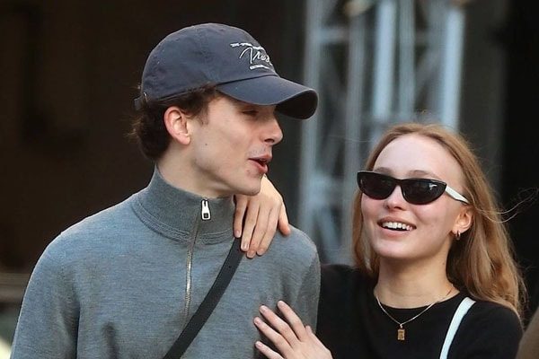 Timothee Chalamet and his girlfriend Lily-Rose Depp