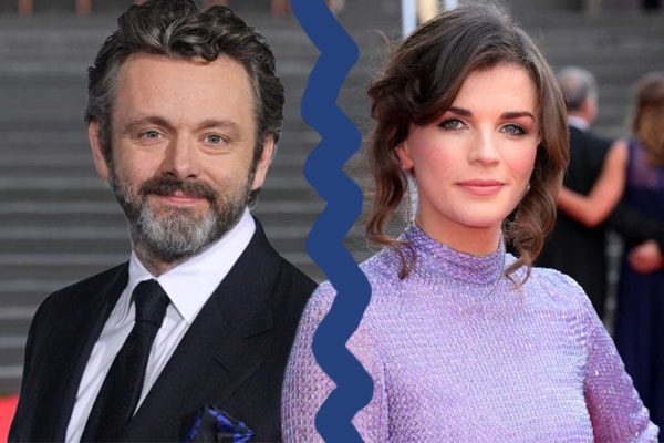 Aisling Beawith and Michael Sheen.