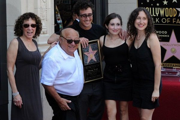 Lucy DeVito with family
