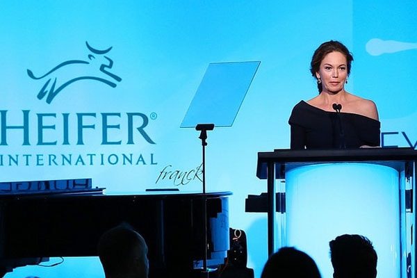 Diane Lane attending a charity event.