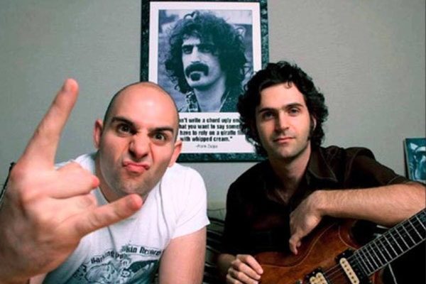 Ahmat Zappa and Dweezil Zappa are brother 
