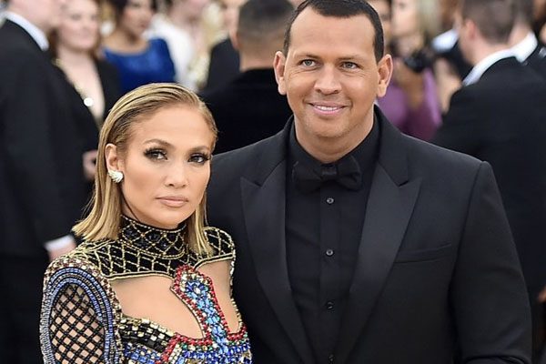 The famous couple of JLO and Alex Rodriguez
