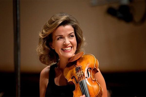 Violinist Anne Sohpie Mutter