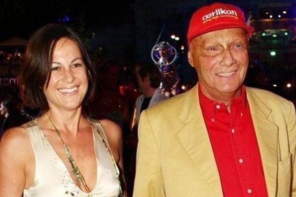 Birgit Wetzinger and Niki Lauda were a wonderful couple
