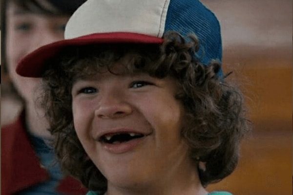 Gaten Matarazzo's teeth are real in stranger things