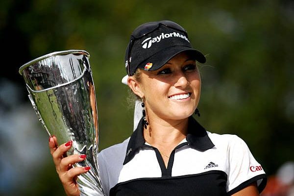 professional golfer Natalie Gulbis