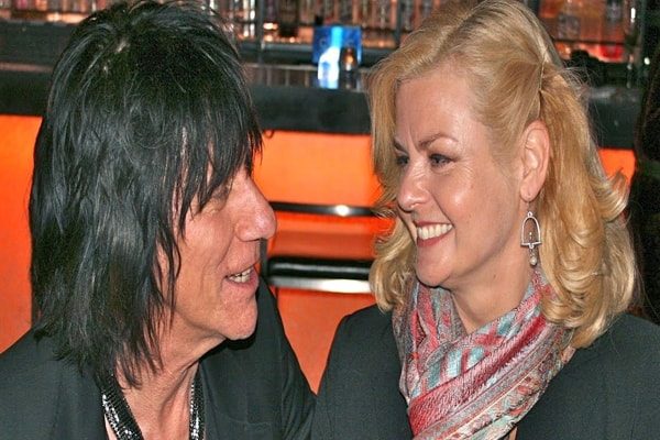 Jeff Beck and Sandra Beck Married