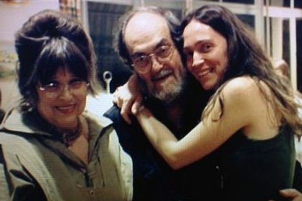 Vivian Kubrick with parents