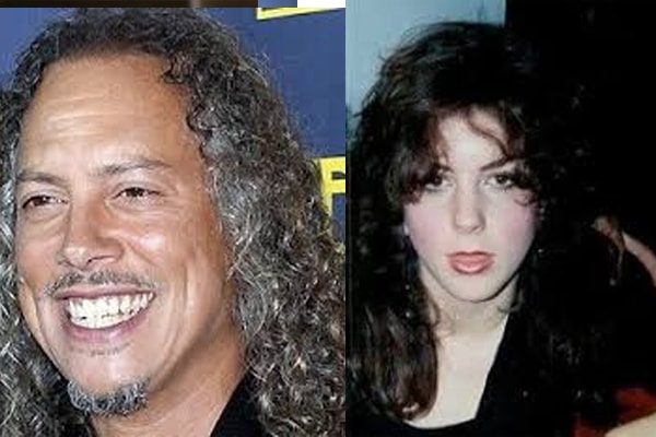 Kirk Hammett and Rebecca Hemmett